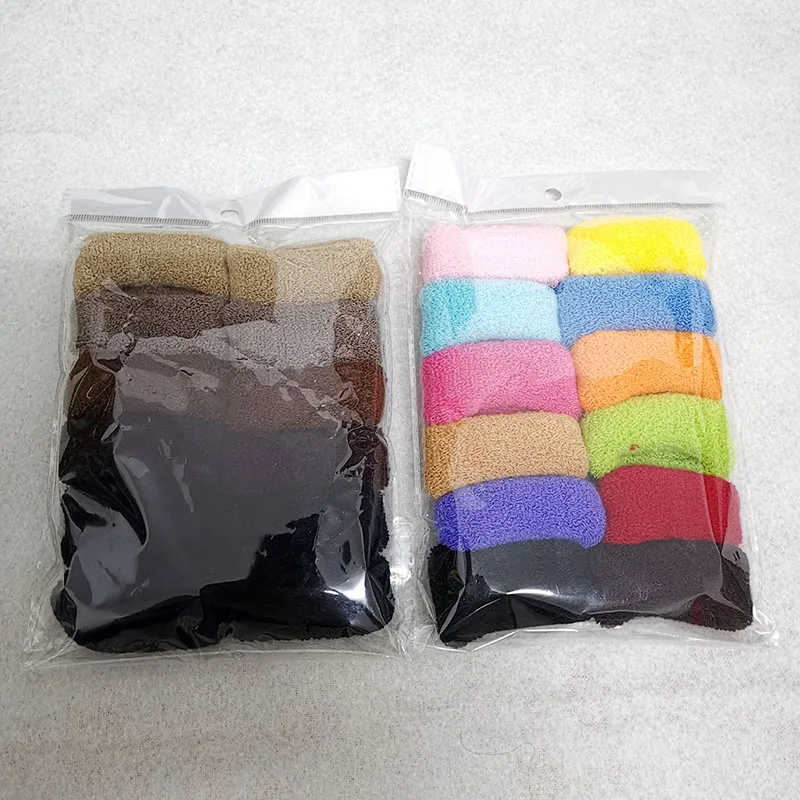

12PCS Women Candy Color Hair Scrunchies Elastic Hair Bands Rope Ponytail Holder Hair Ties Accessories Hairband