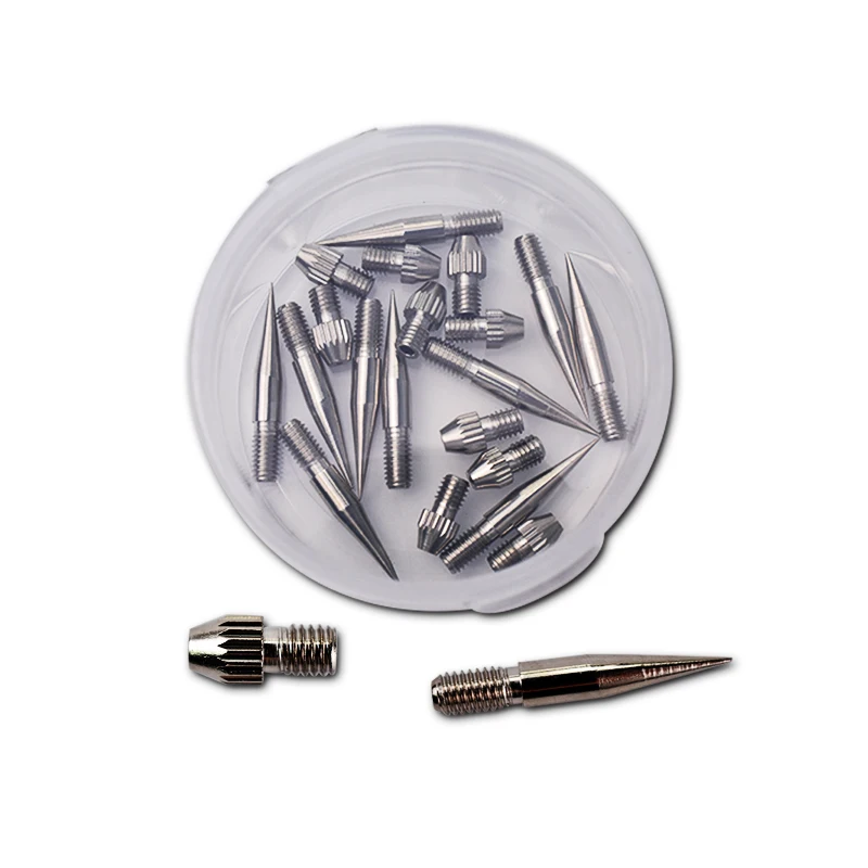 100 пар сменная Лазерная плазменная ручка толстые иглы + колпачки для татуажа