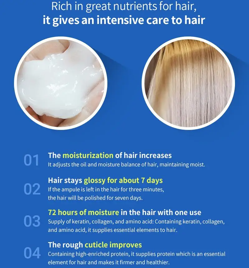 LADOR идеально подходит для волос наполнения водой 150ml протеин ампулы Кератиновый