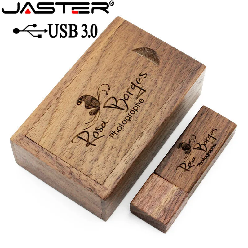 Флеш-накопитель JASTER USB 3.0+box Wood Maple, 4 ГБ, 8 ГБ, 16 ГБ, 32 ГБ, 64 ГБ, 1 шт., бесплатный индивидуальный логотип.