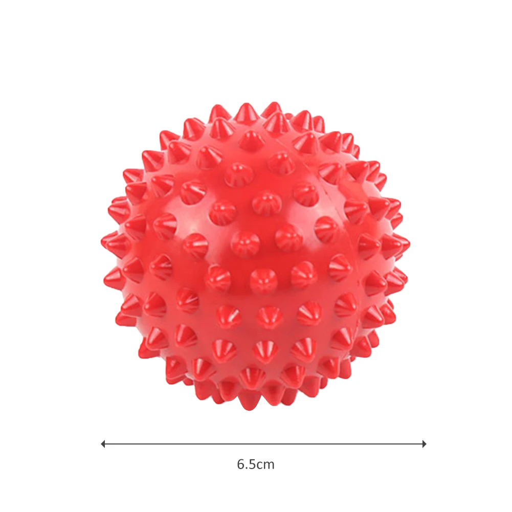 

6.5/6.8cm Spiky Massage Ball Trigger Point Yoga Sport Fitness Hand Foot Body Pain Stress Relief Muscle Relaxing Balls