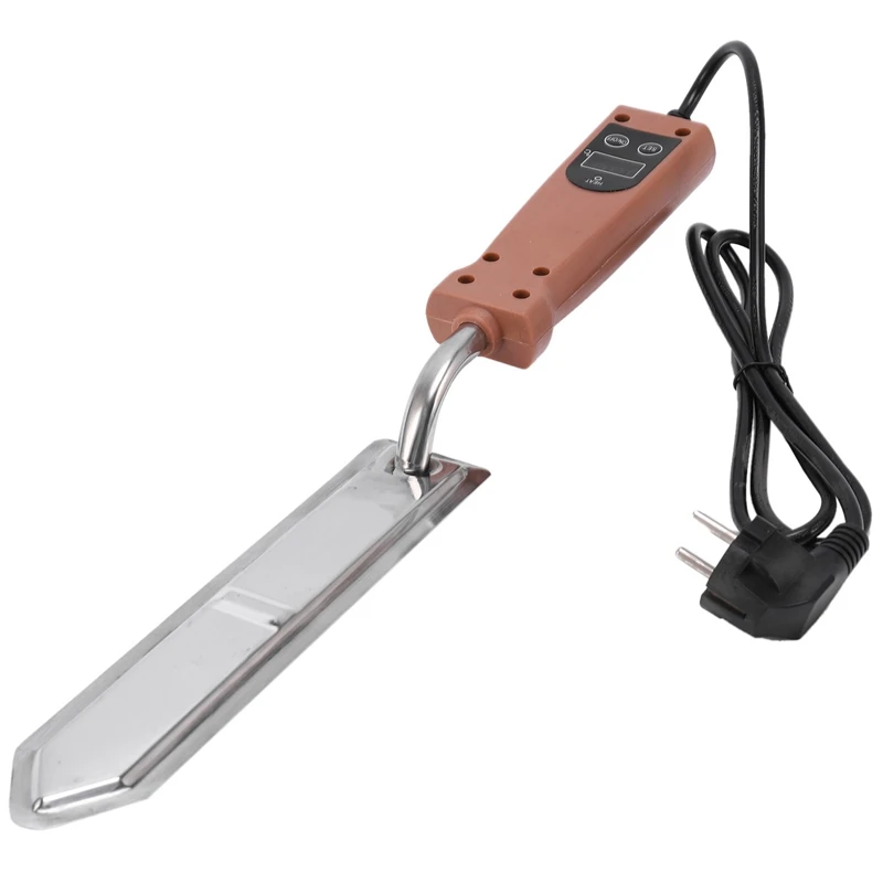 

Electric Honey Knife Bee Beekeeping Equipment Electric Heating Handle Wooden Tools Honey Scraper Eu Plug