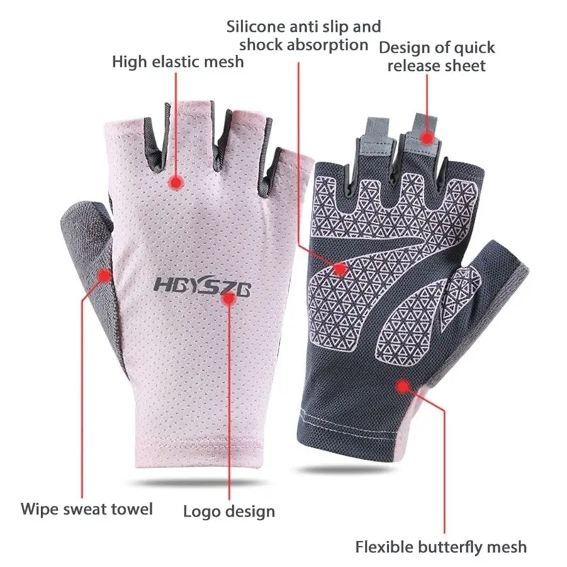 

Cycling Gloves Anti Slip Bicycle Gloves Shock Bike Gloves Short Sports Gloves Accessories for Men Women