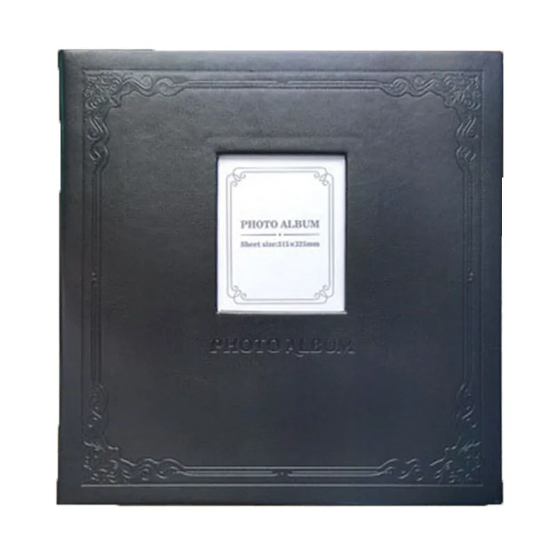 

diy Handmade PU Leather Photo Album Commemorative Photo Album Retro Creative Product Photo Album Self-Adhesive Film Photo Album