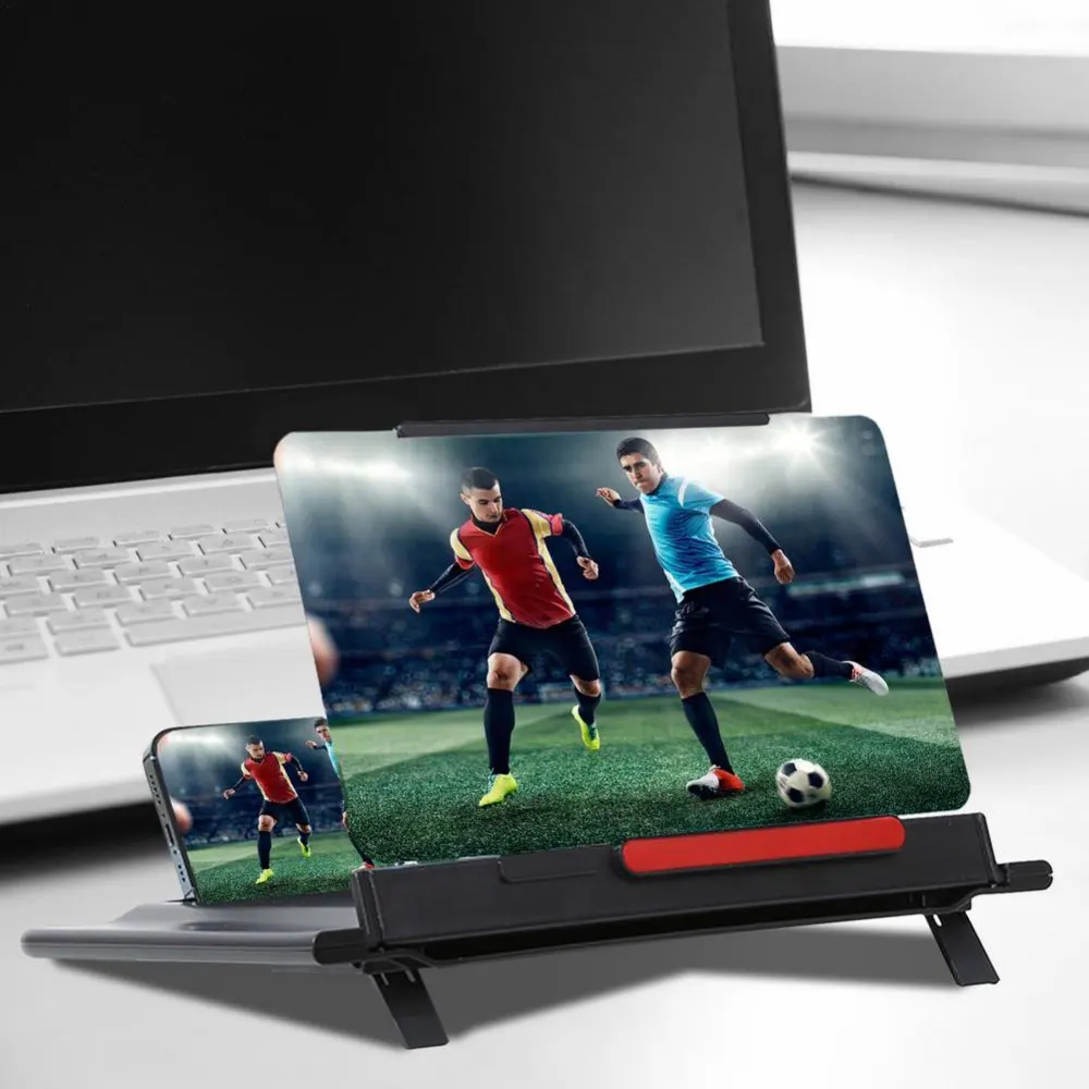 Прозрачная Экранная лупа большой экран просмотр электронные устройства