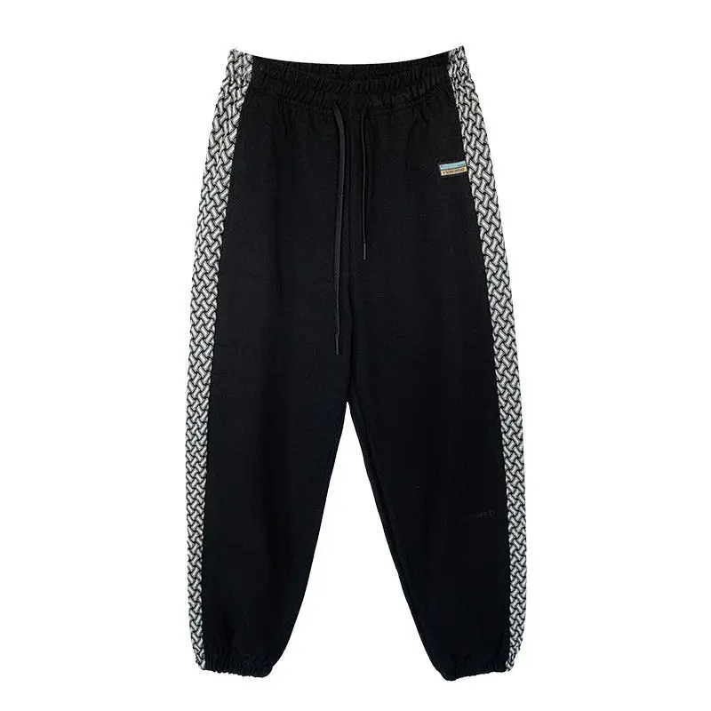 

Autumn and Winter New Men's Personalized Loose Pants Fashion Casual Pants Korean Version Wei Pants Trend Pants
