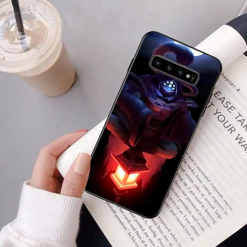 

Dota Art Logo For Samsung Galaxy S10E S9 Cute Back Cover For Samsung J6 J8 (2018) J710 TPU Silicone Coque