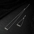 FYSARA роскошное Брендовое поворотное скользящее женское короткое ожерелье из нержавеющей стали с 3 фианитами