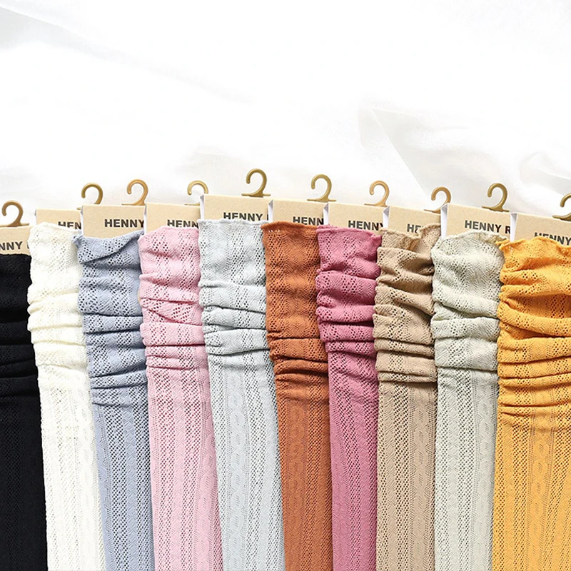 

1 Pair Summer Vintage Hollow Out Loose Socks Women Solid Mesh Thin Breathable Socks Female Soft Cute Elastic Long Socks Ladies