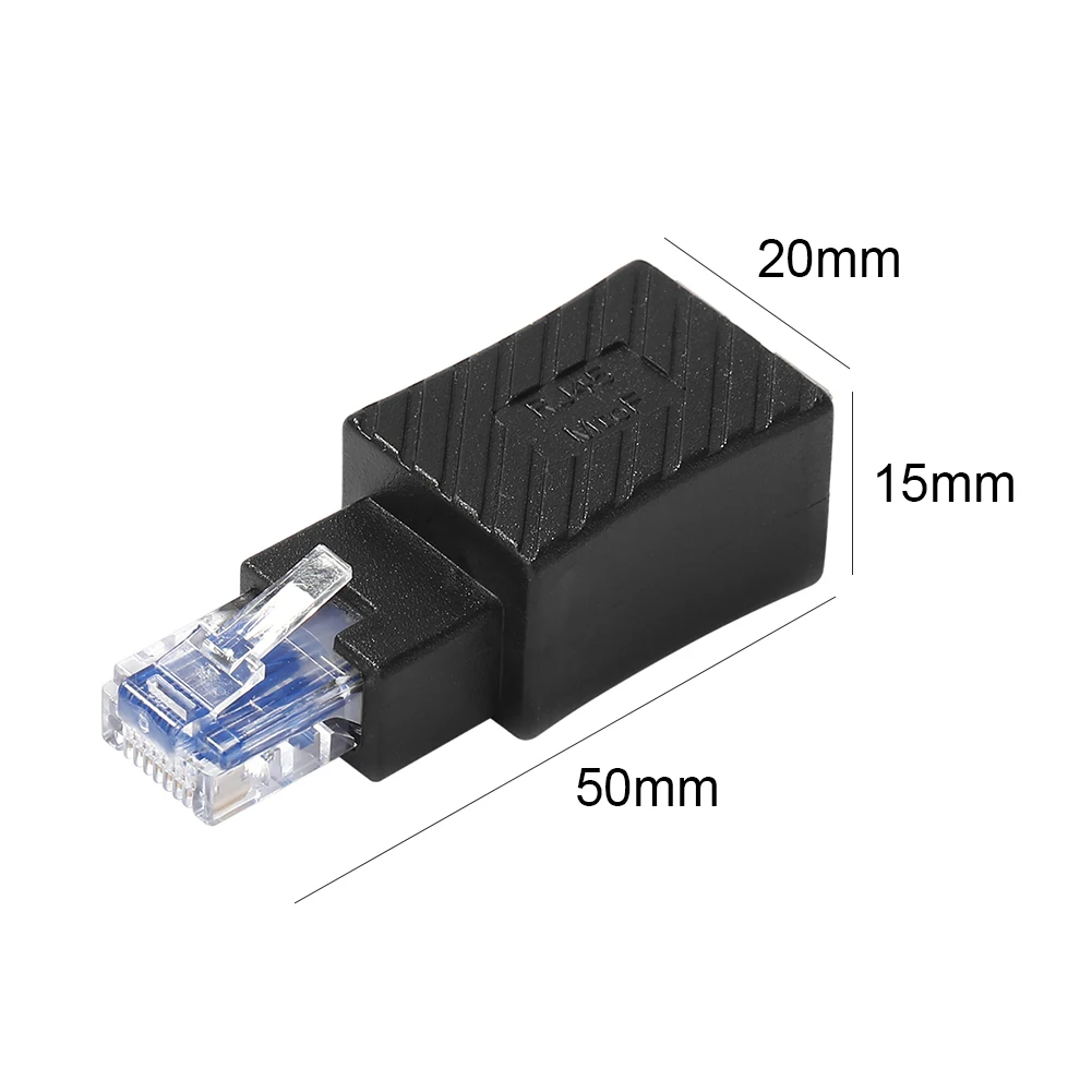 90 градусов RJ45 конвертер Gigabit Ethernet сетевой адаптер расширитель под разными углами
