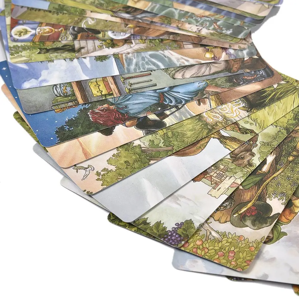 78 шт./компл. Повседневная карта ведьмы Таро английская настольная игра игральные