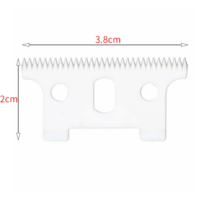 

SANQ for Andis T-Outliner Replacement Ceramic Blade for Beard/Hair Trimmer Wear Resistant 2 PCS