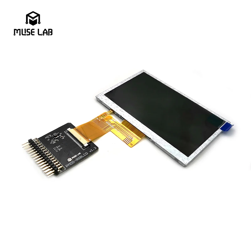 Плата расширения ЖК-дисплей PMOD-RGB модуль iCESugar FPGA стандартный интерфейс PMOD 4 3 дюйма