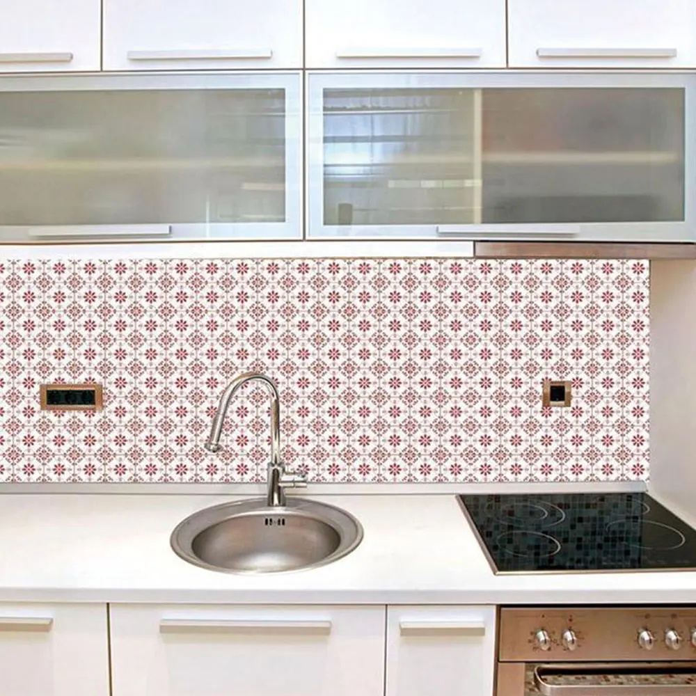 12 шт. европейские напольные плитки наклонные наклейки на стену ванная кухня