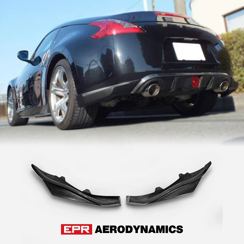 Автомобильный Стайлинг для Nissan Z34 370z FRP стекловолокно задний бампер Spat комплект