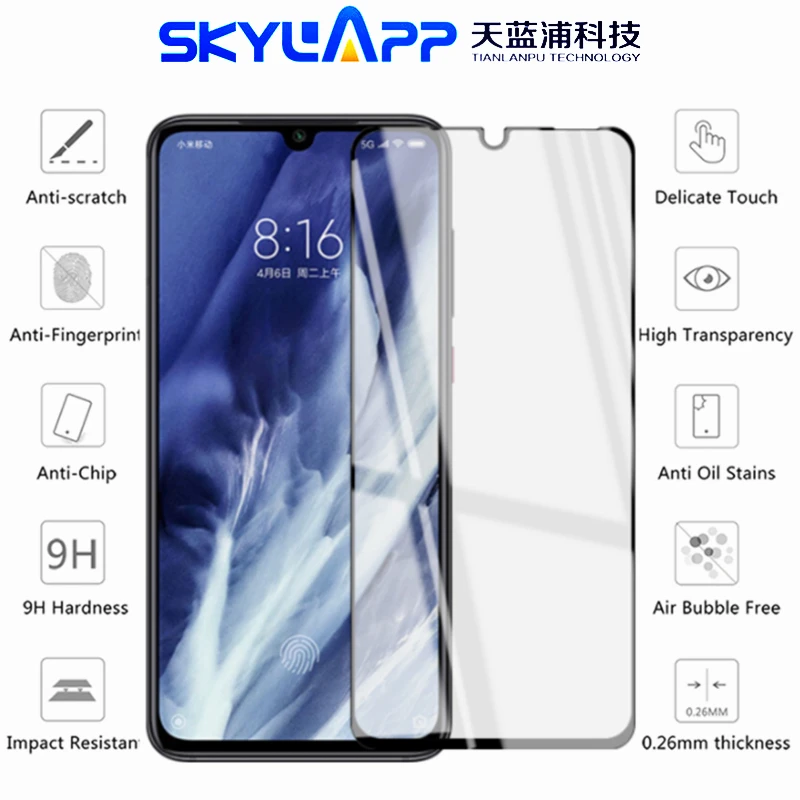 

Защитная пленка для мобильного телефона Xiaomi 9 Pro 5G HD защитная пленка на весь экран с защитой от царапин Закаленное стекло Бесплатная доставк...