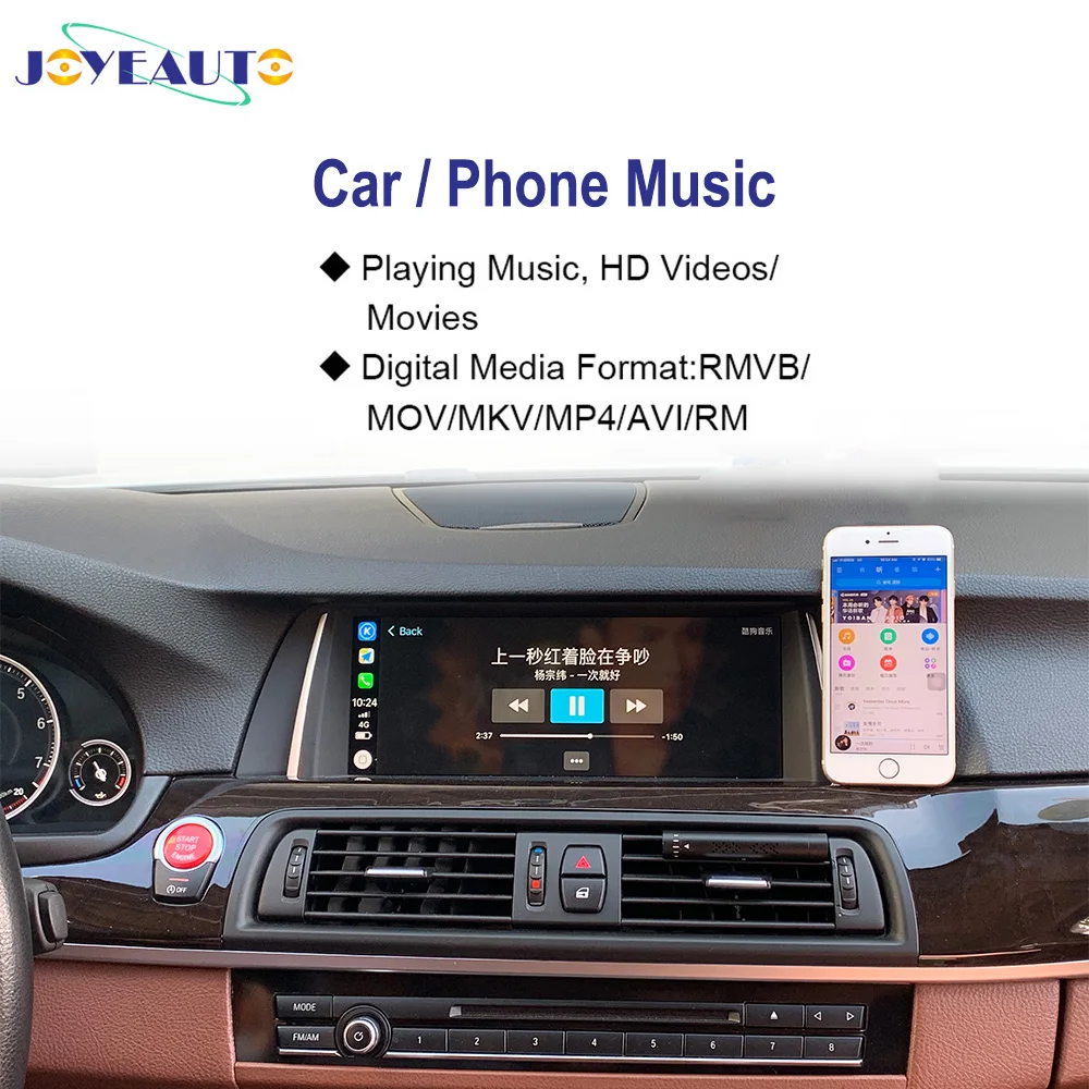 Joyeauto WIFI беспроводной Apple Carplay Airplay NBT 5 серия F07 F10 F11 F18 2013 2017 для BMW Car Play Android Auto Mirror IOS