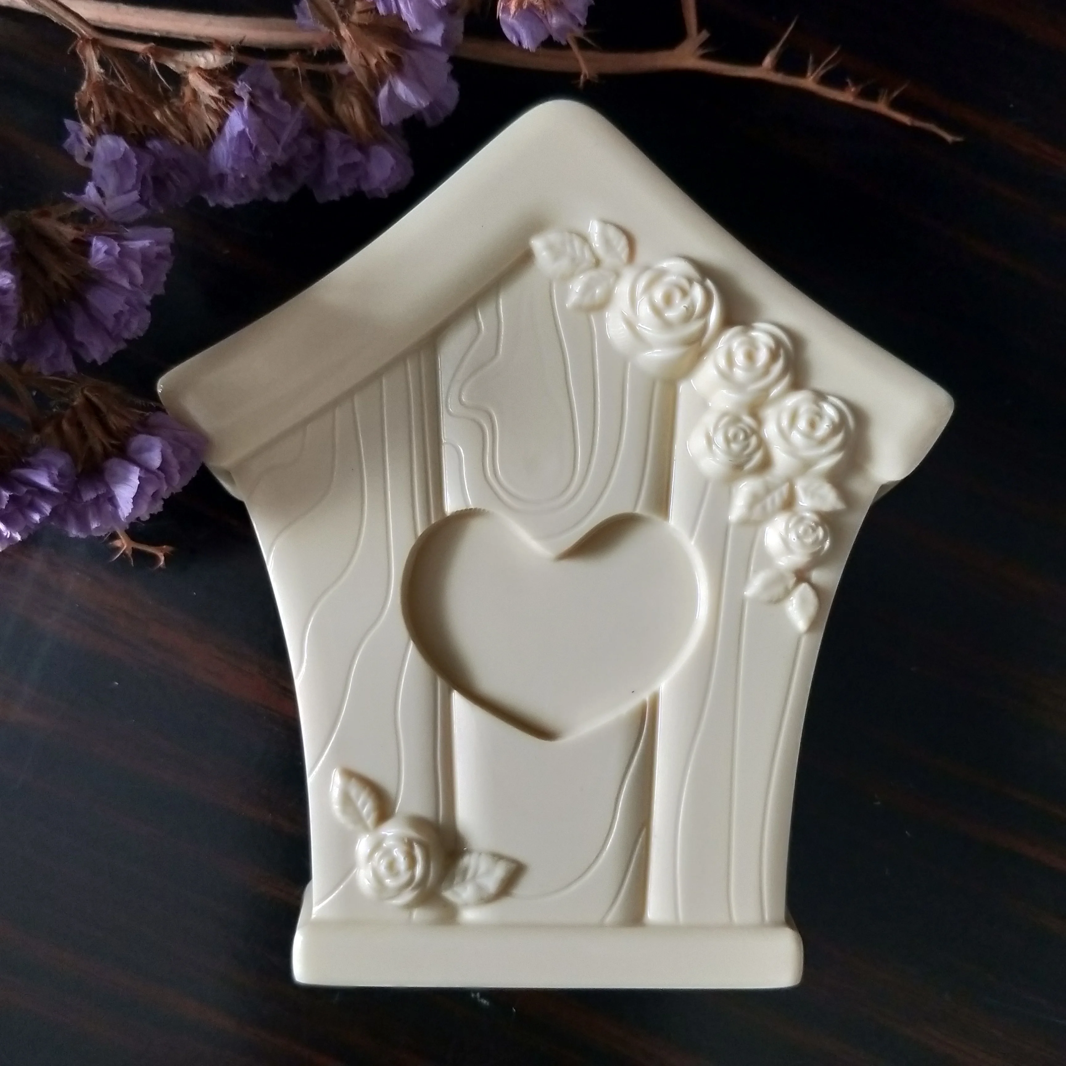 

Fondant Mould Love Flower House Mold Silicone Soap Molds Gypsum Chocolate Candle Mold Clay Resin QT0207 PRZY Silicone