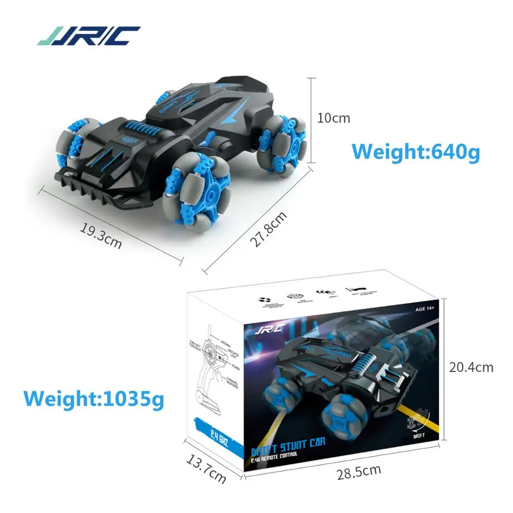 JJRC Q80 10 км/ч высокоскоростной Радиоуправляемый трюковый автомобиль багги с