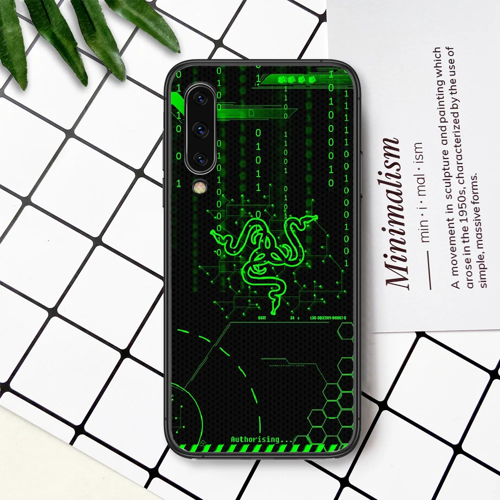 

Razer Snake Game Brand Phone Case For Samsung Galaxy A 3 5 7 8 10 20 20E 21S 30 30S 40 50 51 70 71 black Cover Luxury Etui