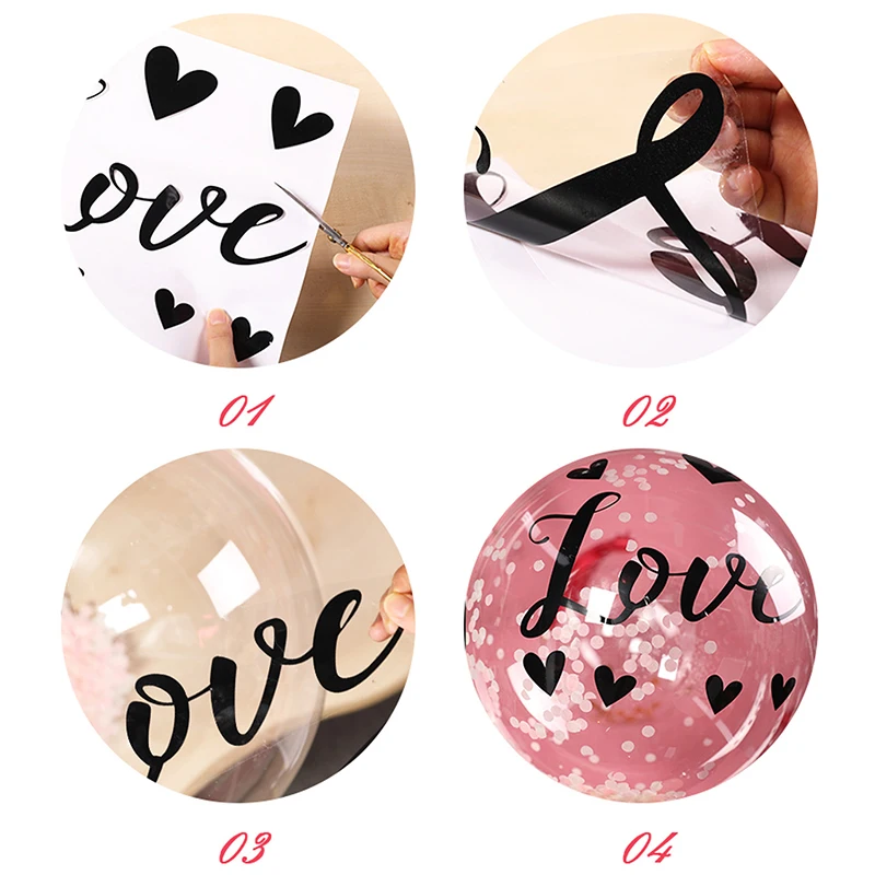 1 шт. прозрачный гелиевый воздушный шар сделай сам | Дом и сад