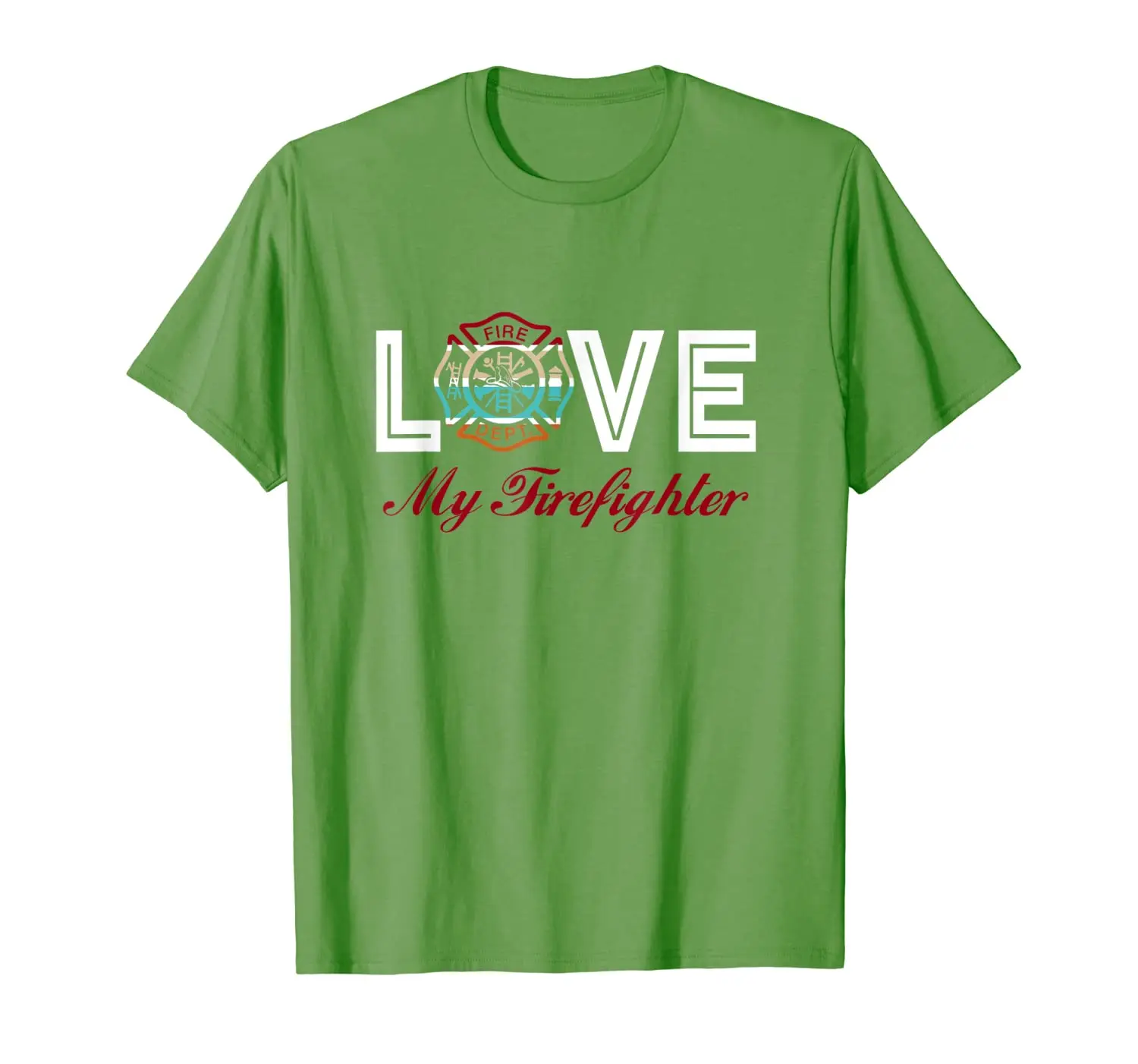 

Love My Firefighter Fireman Wife Gift T-Shirt