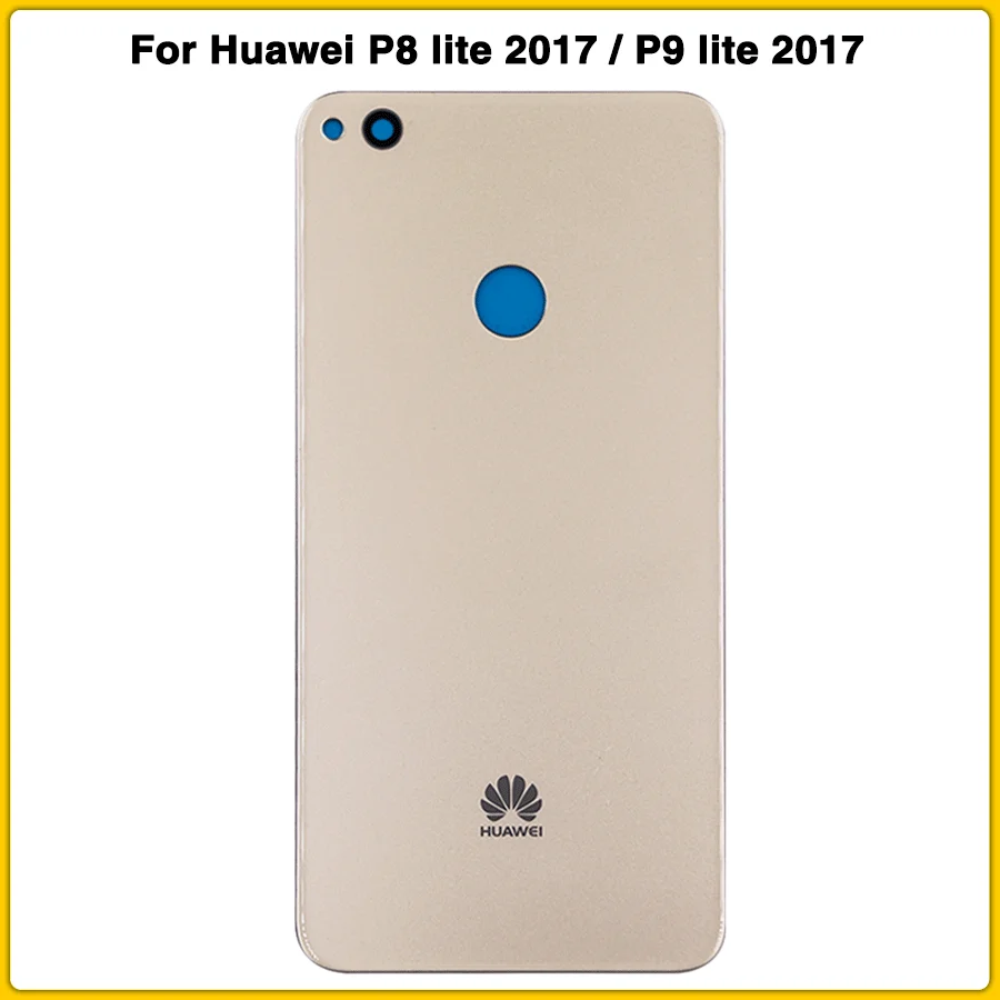 Gold Задний корпус чехол для Huawei P8 lite /P9 lite задняя крышка батарейного отсека - Цвет: Gold