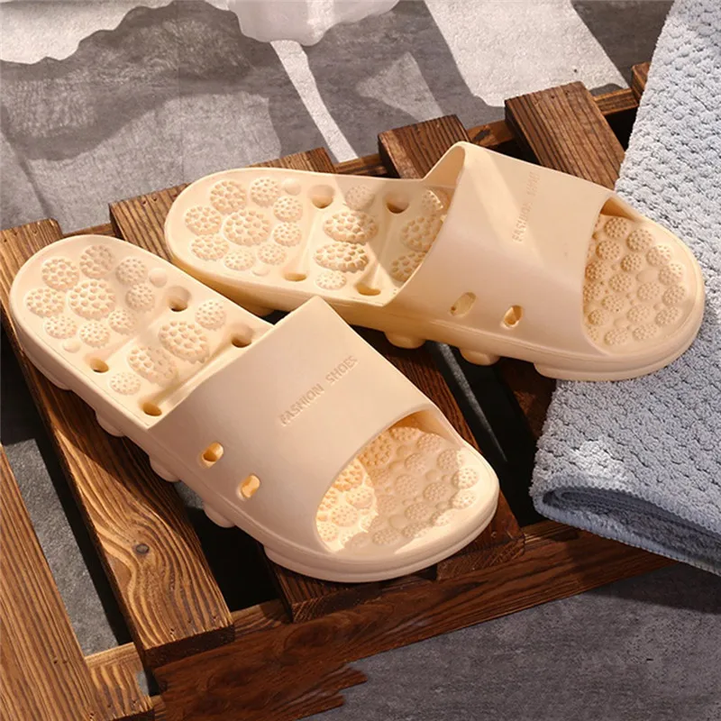 Домашние тапочки коллекция 2019 года нескользящая Массажная обувь унисекс
