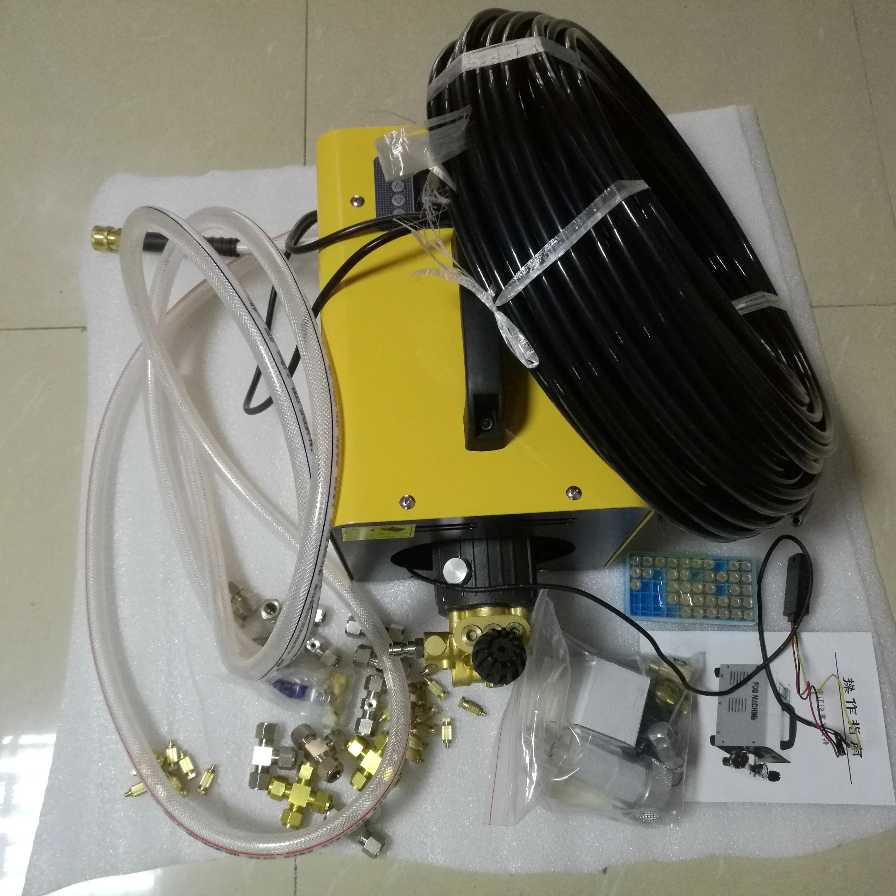 

3LPM противотуманная машина, система туманообразования высокого давления, туманные насосы, система туманообразования высокого давления для охлаждения и увлажнения