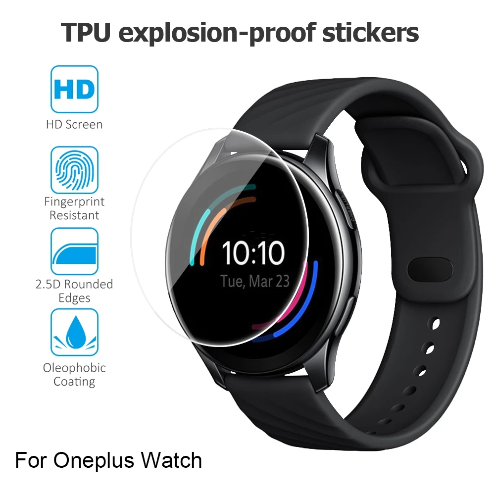 

1/2/3 шт., защитная пленка для часов Oneplus, Взрывозащищенная пленка для смарт-часов, защитный чехол для часов Oneplus