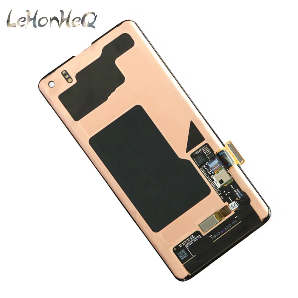 AMOLED lcd для samsung Galaxy S10 2019 G973F SM G9730 ЖК дисплей сенсорный экран дигитайзер в сборе