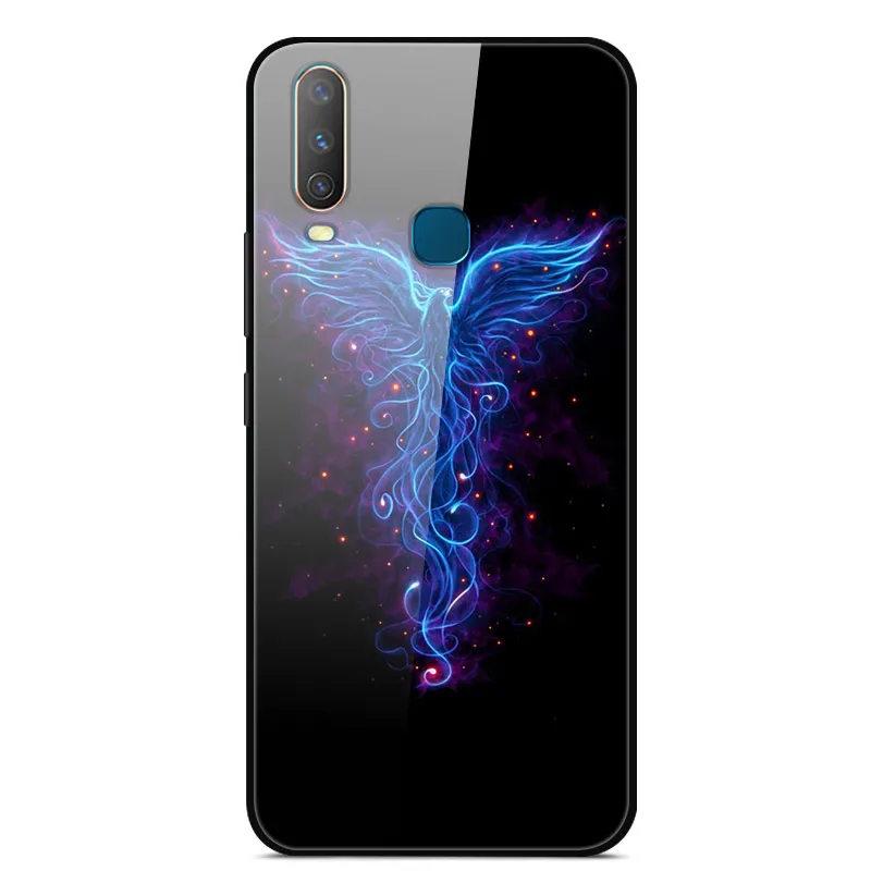 as photo 28 Чехол из закаленного стекла для Vivo Y17, чехол, жесткая задняя крышка для Vivo Y15, чехол для Vivo Y12, чехол из ТПУ, бампер для Vivo Y3, чехол, Funda - Цвет: as photo 28