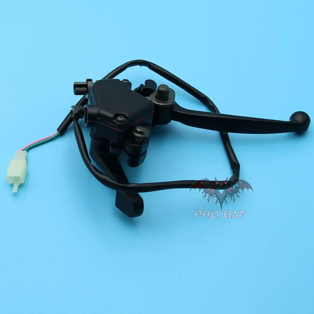 Правый большой палец рычаг дроссельной заслонки двойной кабель мини дети Quad Dirt