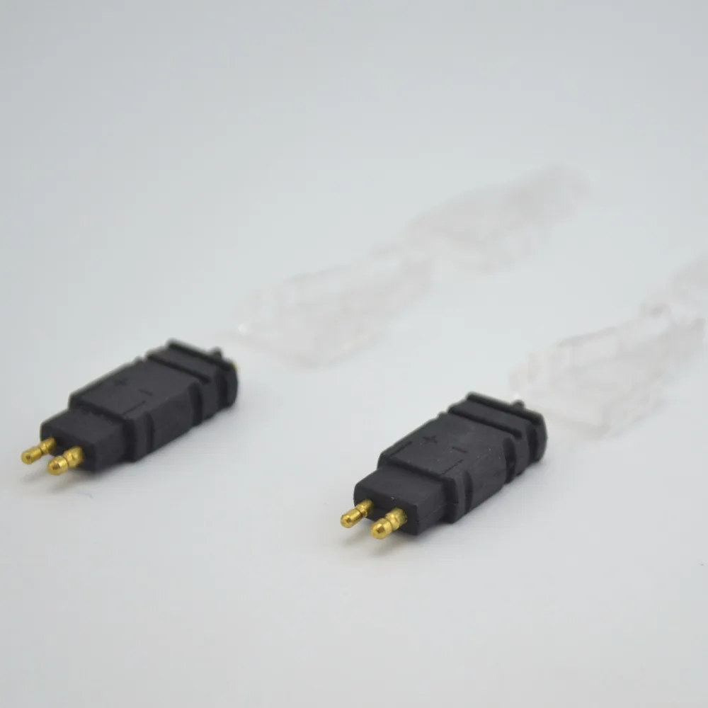 

Transparent Gold Plated Updated adapter for HD580 HD600 HD650 Headphone Headset for diy headphone upgrate cable
