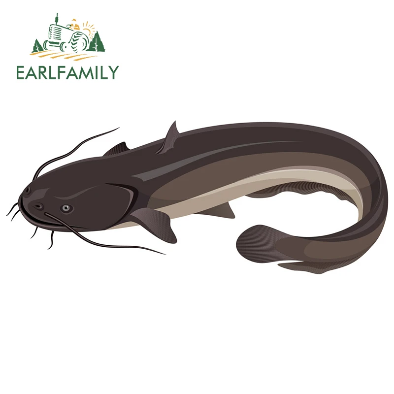 EARLFAMILY 13 см x 5 2 для большого сома водонепроницаемые автомобильные наклейки