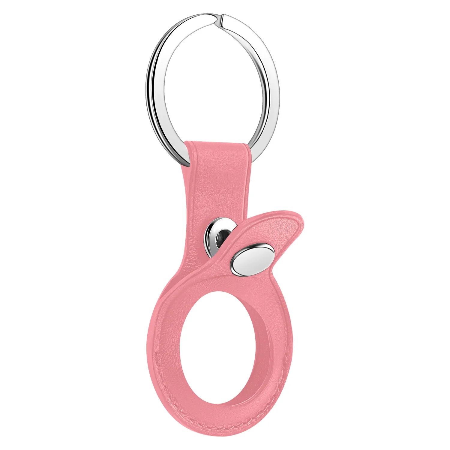 

Soft Silicone For Apple Airtags Locator Protective Sleeve Metal Ring Buckle Sports Soft Plastic Shell Tracker Buckle#g3