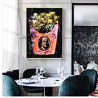 DDWW мотивации Современной Поп картины на холсте стильный деньги сумка Холст стены картины вдохновляющие с принтом с цитатой на холсте