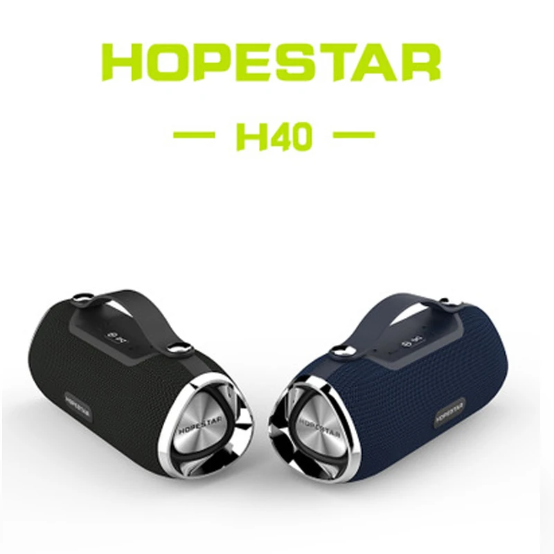 Портативная беспроводная Bluetooth Колонка HOPESTAR H40 3D стерео саундбар