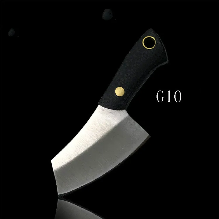

Stainless Steel Fixed Blades Knife Ebony Handle Mini Kitchen Band Knife Blade Sheath Daily Life Portable Knife Hand Tools