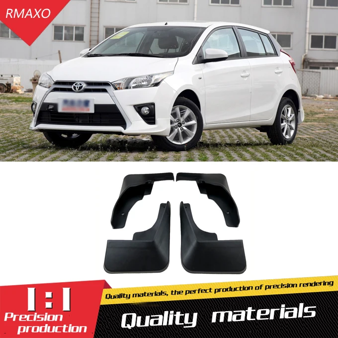 Брызговики передние модифицированные для Toyota YARIS 2014 2018|Грязезащита| |