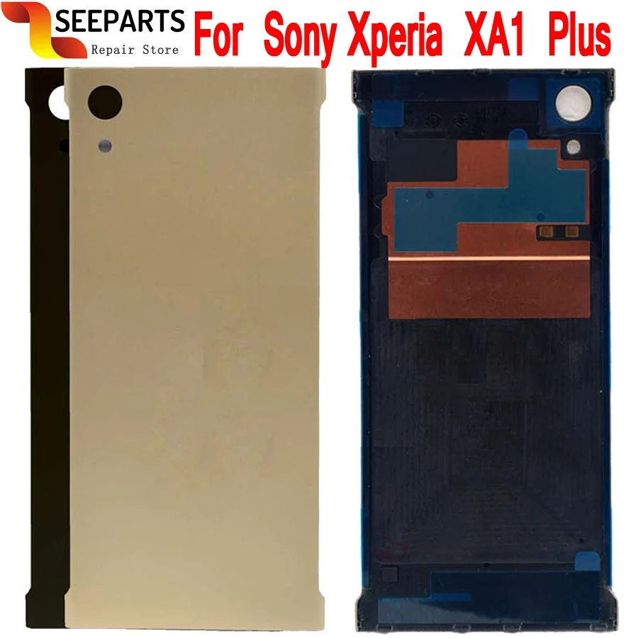 Задняя крышка аккумулятора 5 дюйма для Sony Xperia XA1 Plus задняя корпуса G3412 G3416 G3426 SONY