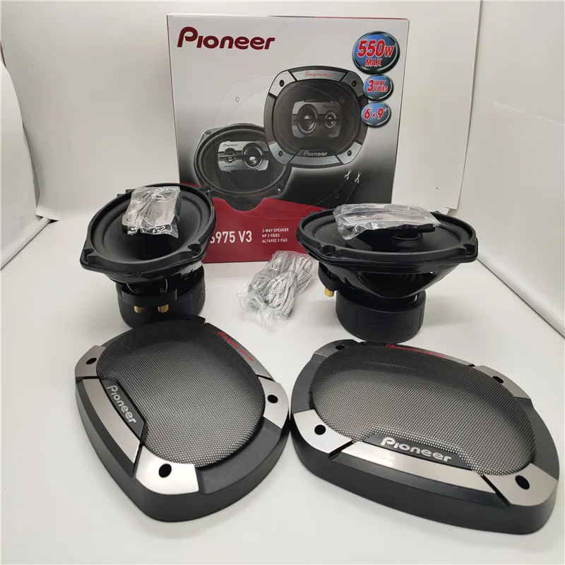 Free Shipping 1 Set Pioneer TS-6975 V3 550 Watt MAX 80W NOM 6&quot x 9&quot 3-Way Coaxial 3-WAY 3VOIES Car Audio Speaker IN STOCK |