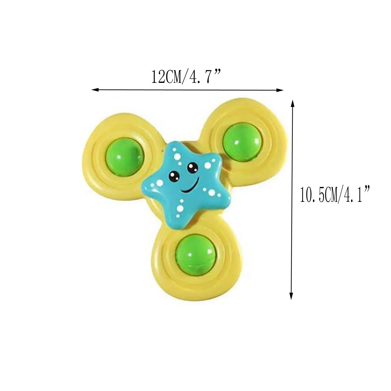 

3pc Baby Toy Spin Sucker Spinning Top Spinner Toy Baby Kids Funny Toys Classic Gyroscope Children Birthday Xmas Gift Bath Toys