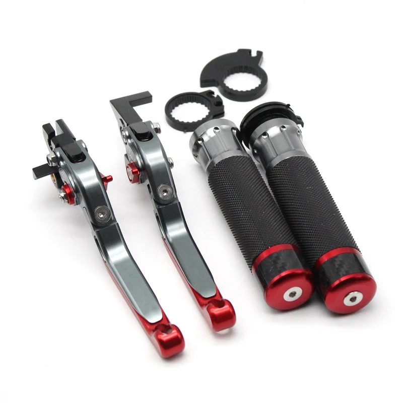 

For DUCATI Multistrada 950 MONSTER 821 Scrambler 2014-2019 Motorcycle Brake Clutch Levers & Throttle Handlebar Hand Grips