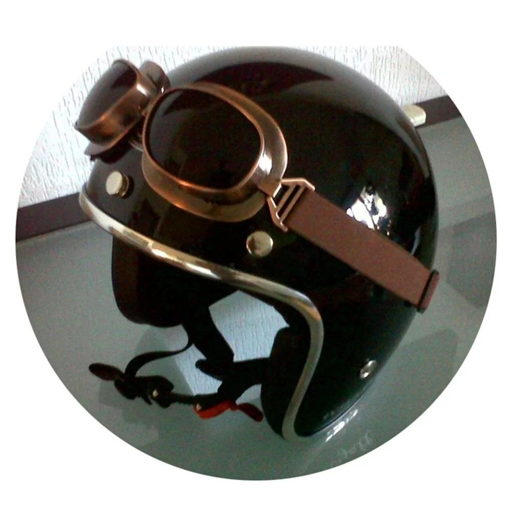 Мотоциклетные очки Ретро Винтаж Мотокросс Off-Road ATV пилота Спортивные сноуборд