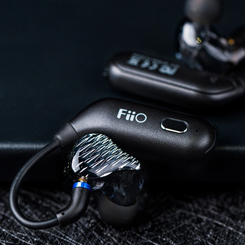 Fiio UTWS1 True Wireless Bluetooth Adapter 2 pin 0.78mm plug Detachable earhook with Mic 5.0 support aptX/AAC/SBC|Наушники и