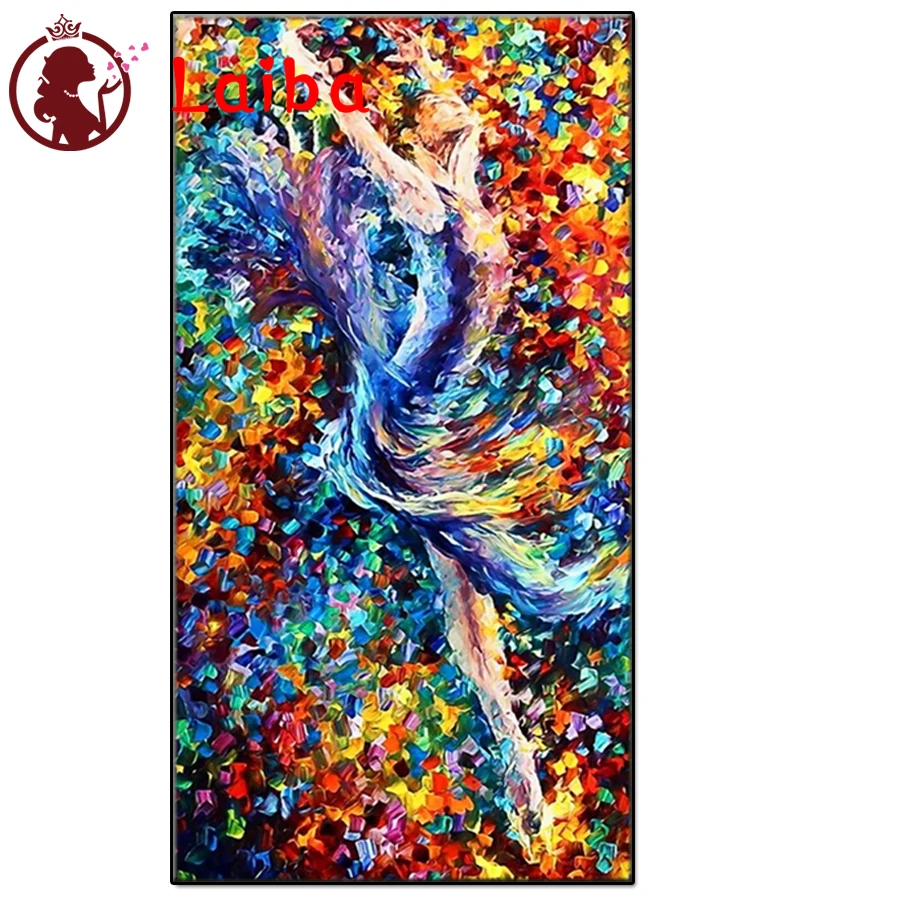 

Алмазная живопись 5D, абстрактный танец, картина для стразы, вышивка, Алмазная мозаика, рукоделие, настенное искусство