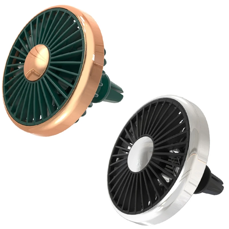 

Strong Wind 5V 3-Speed Car Vent Fan Vehicles Air Vent Cooling USB Mini Fan 85DC