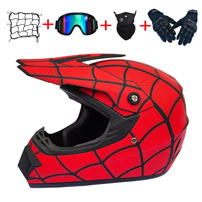 Мотоциклетный шлем для пересеченной местности всесезонный мужчин и женщин