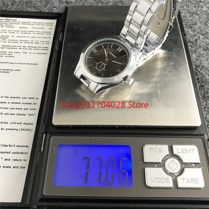 

2021 Fossil- Quartz Wrist Dress Women Watches Silver Bracelet Ladies Watch Stainless Steel Clock Casual Watch